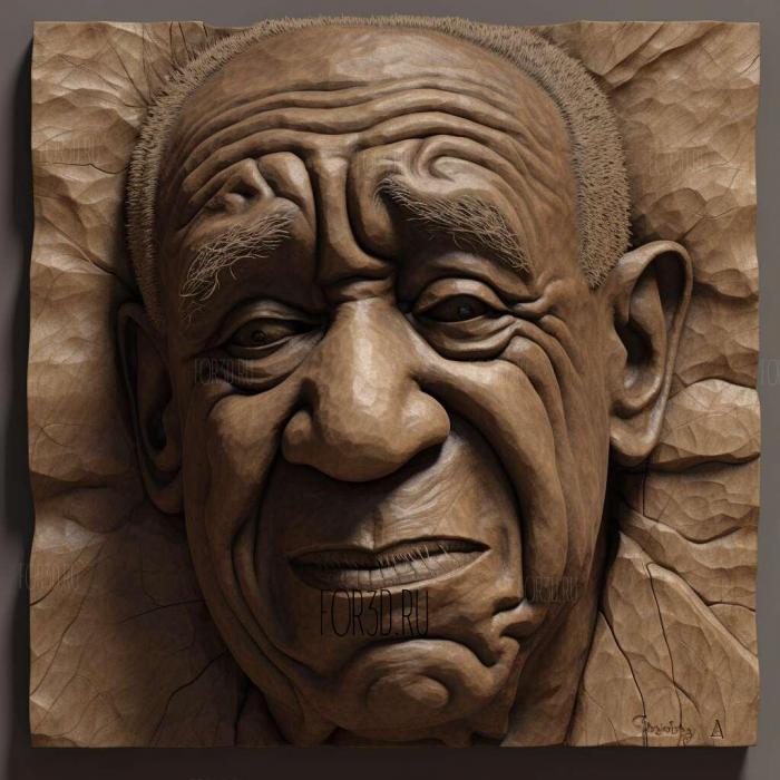 bill cosby 3 3d stl модель для ЧПУ